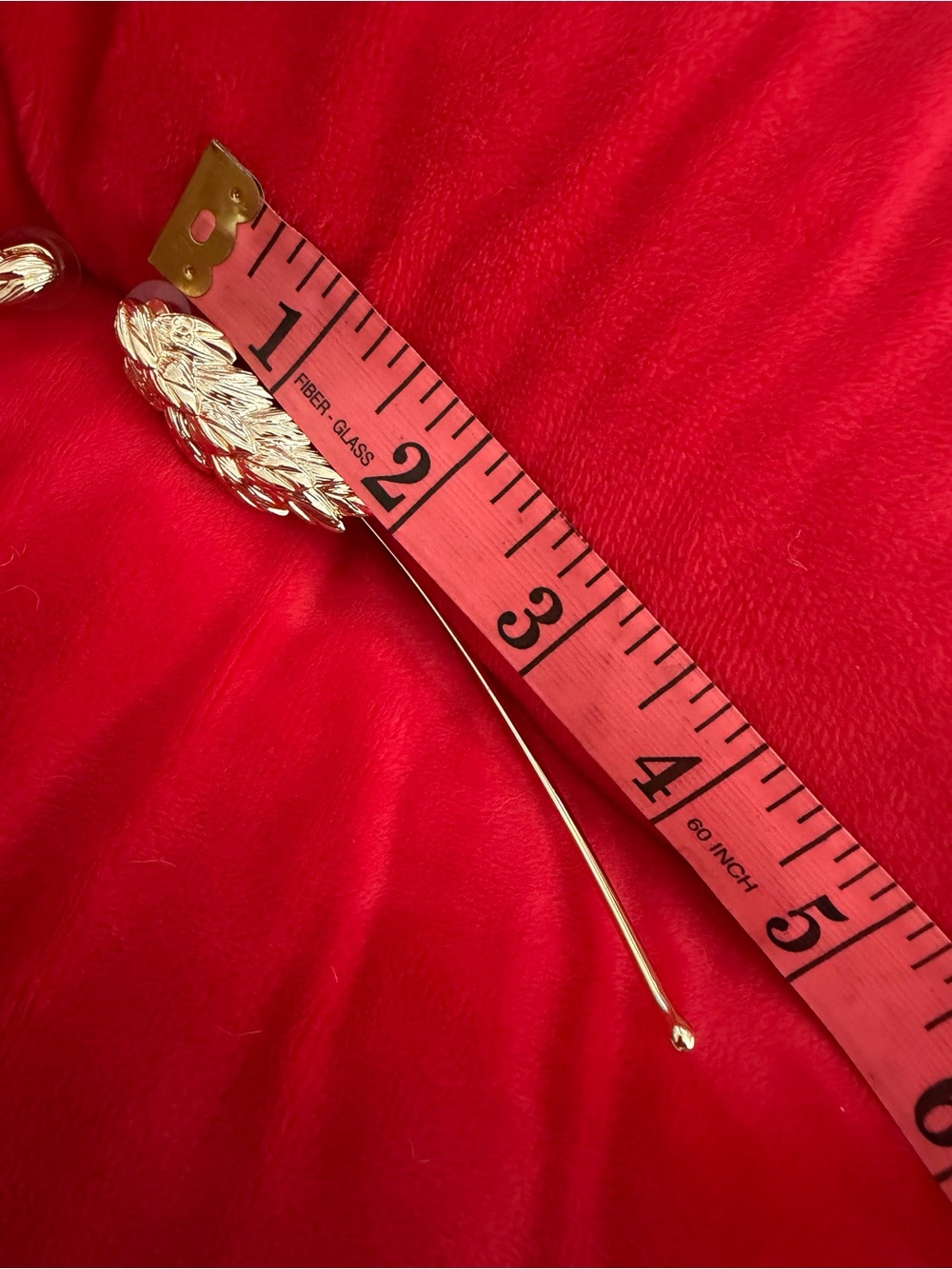 CC Pendant 18k Gold Earrings - Picture 4 of 11